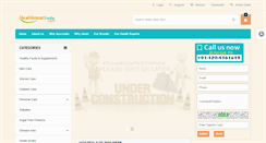 Desktop Screenshot of healthmartindia.com